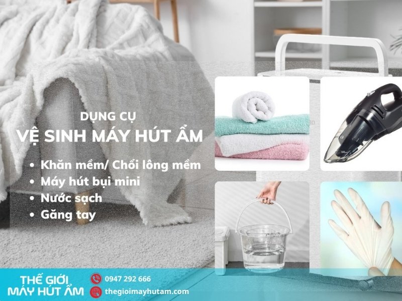 Hướng dẫn vệ sinh máy hút ẩm Kosmen KM-12W