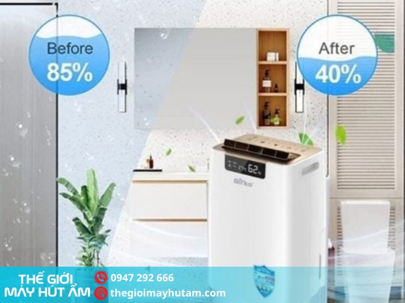 Một số lưu ý khi sử dụng máy hút ẩm Airko ER-668EL