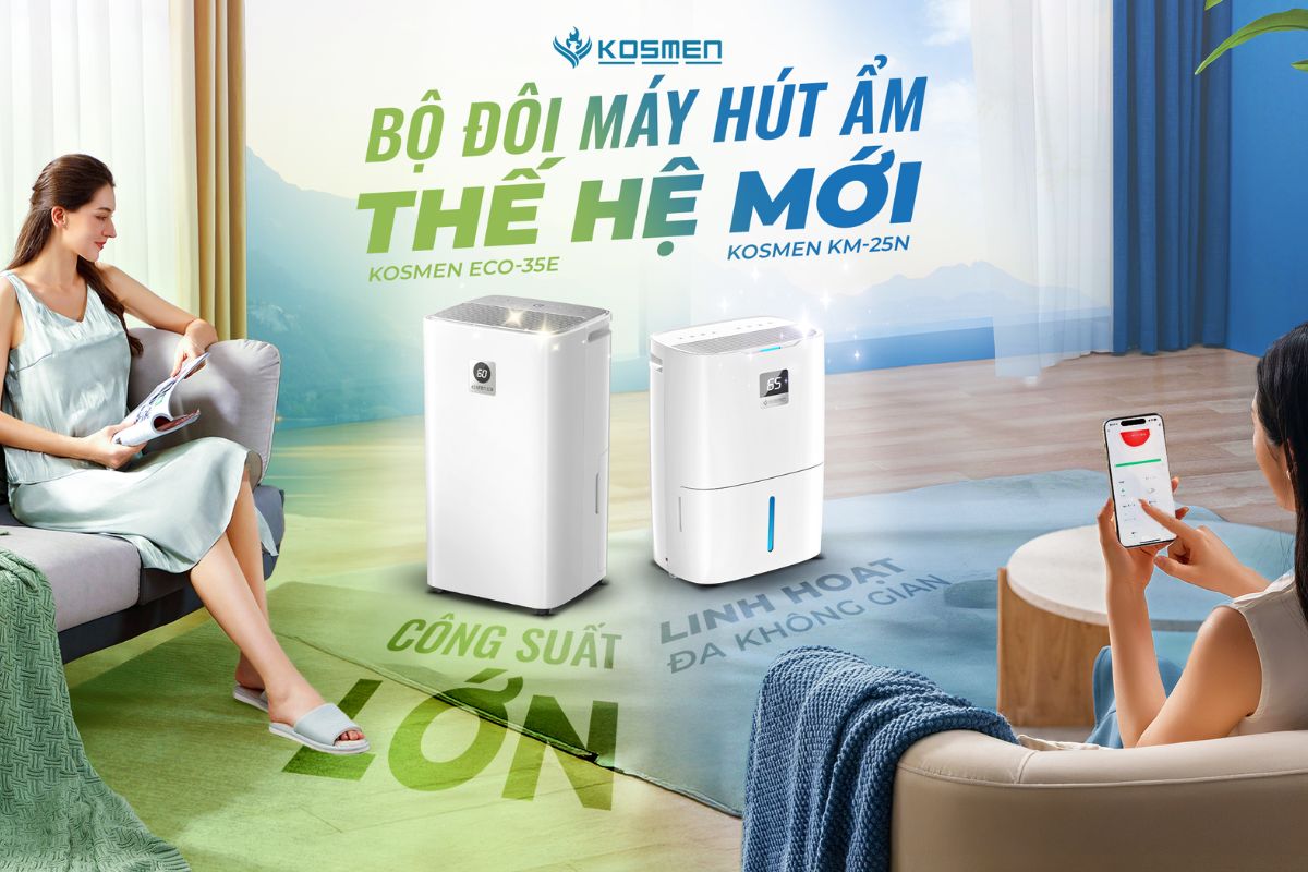 Máy hút ẩm Kosmen có tốt không?