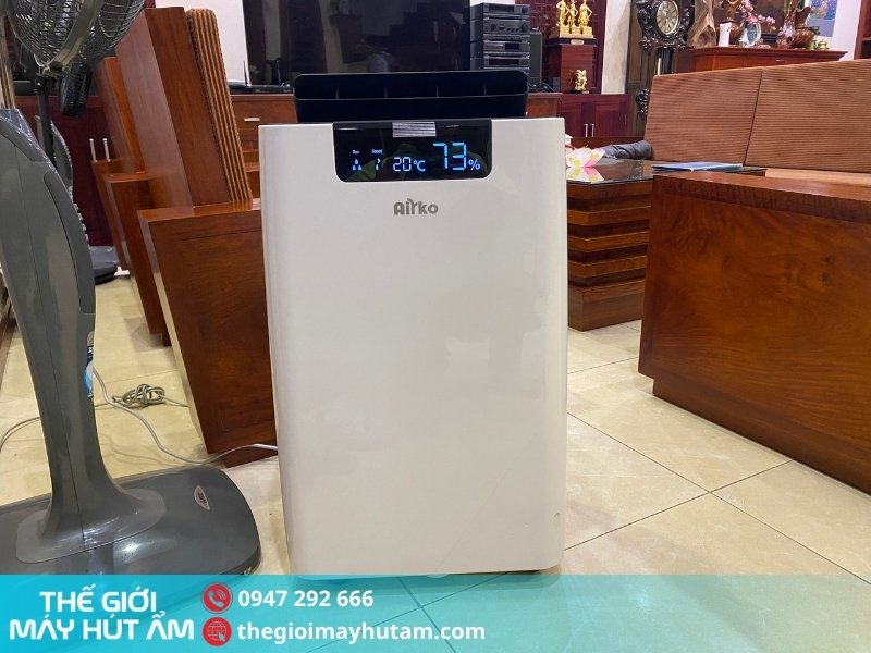 Thiết kế của máy hút ẩm Airko ER-650E