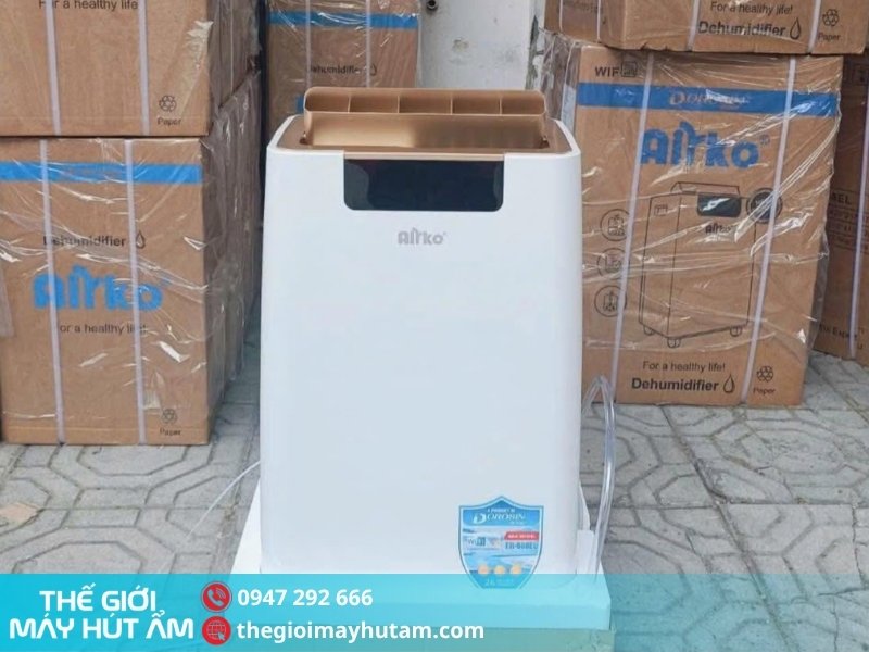 Máy hút ẩm Airko ER-668EL (68L/Ngày) 4 Thiết kế của máy hút ẩm Airko ER-668EL