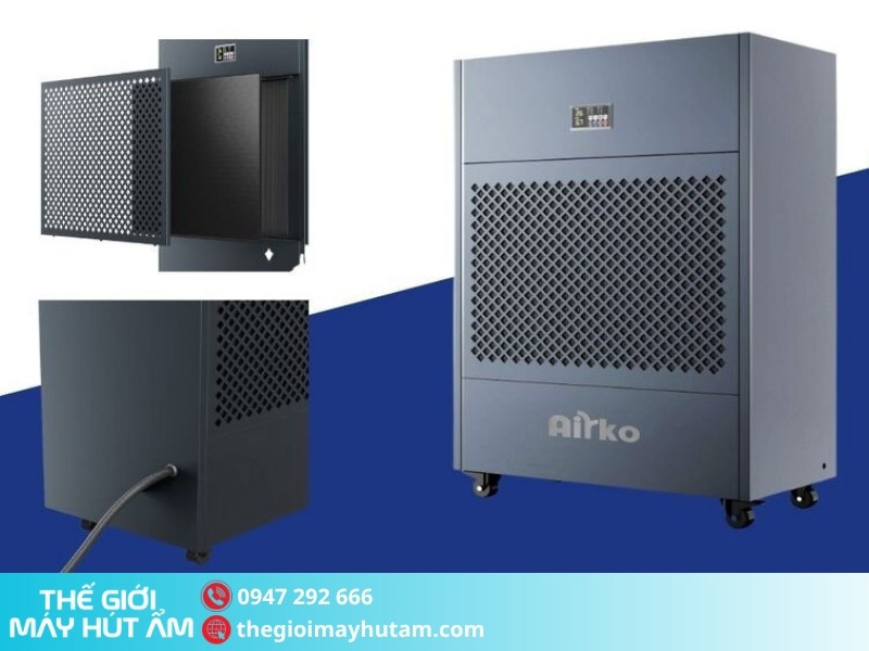 Máy hút ẩm Airko HP-20S (480L/Ngày) 4 Thiết kế của máy hút ẩm Airko HP-20S