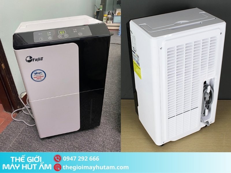 Thiết kế của máy hút ẩm FujiE HM-630EN