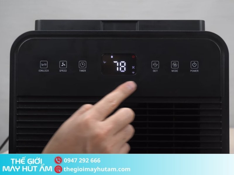 Tính năng của máy hút ẩm FujiE HM-916ED