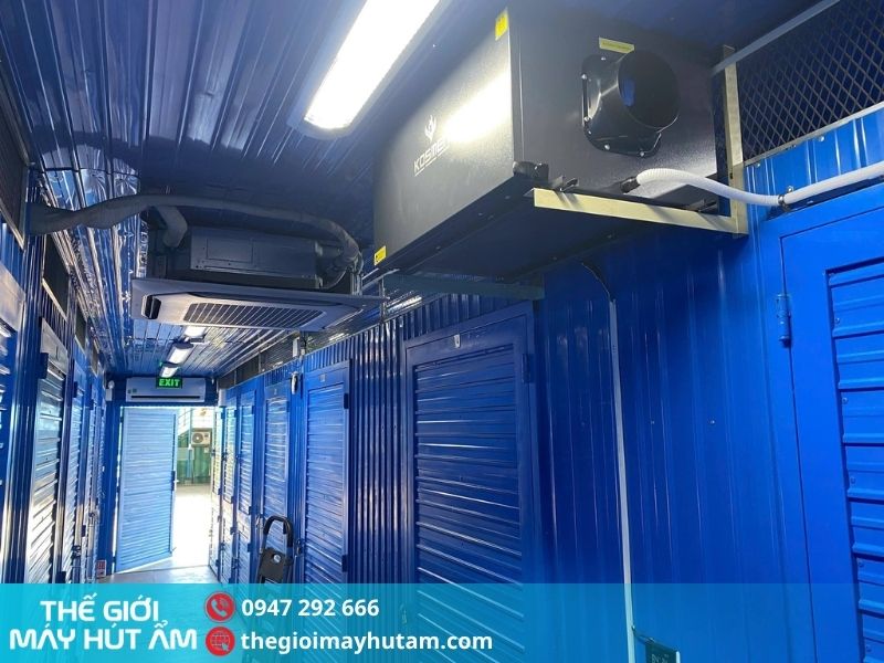 Đại lý phân phối máy hút ẩm treo trần Kosmen KM-66E