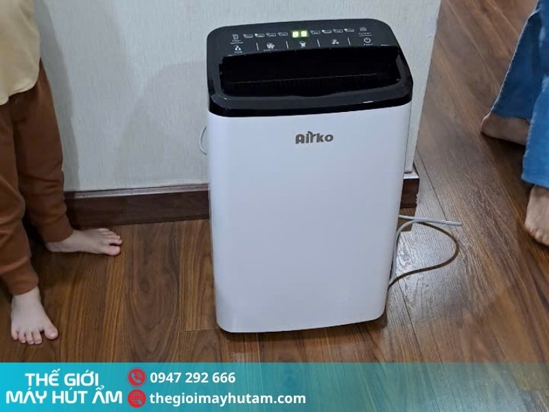 Thiết kế của máy hút ẩm Airko ER-618C