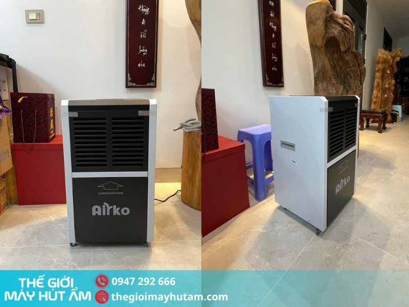 Máy hút ẩm Airko ERS-890L (90L/Ngày) 4 Thiết kế của máy hút ẩm Airko ERS-890L