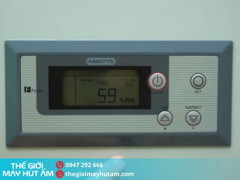 Tính năng của máy hút ẩm công nghiệp Airko DP-5S