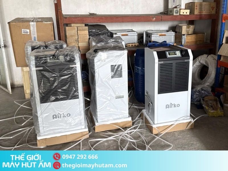 Máy hút ẩm Airko ERS-8150L (150L/Ngày) 4 Thiết kế của máy hút ẩm công nghiệp Airko ERS-8150L