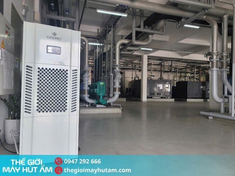 Máy hút ẩm Kosmen KM-180S đa tính năng
