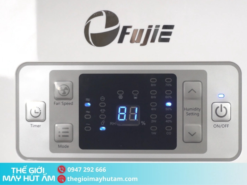 Tính năng của máy hút ẩm FujiE HM-916EC