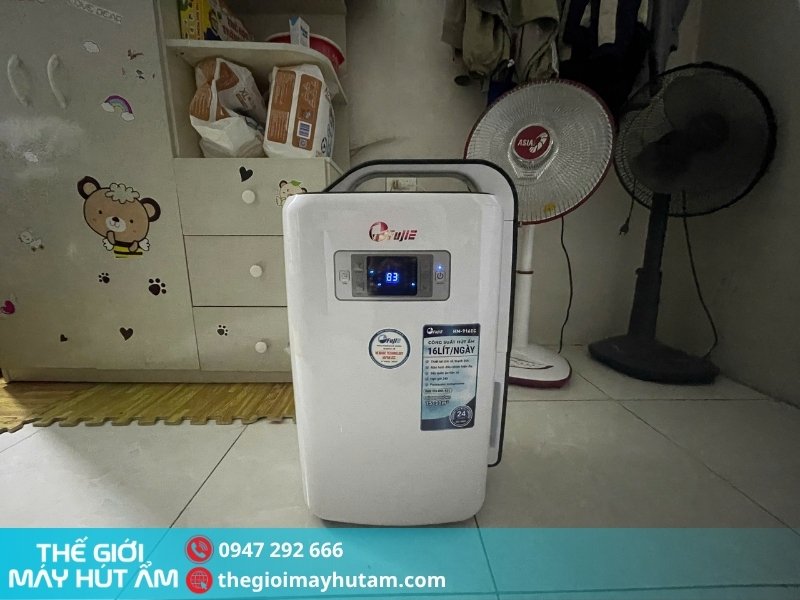Thiết kế của máy hút ẩm FujiE HM-916EC