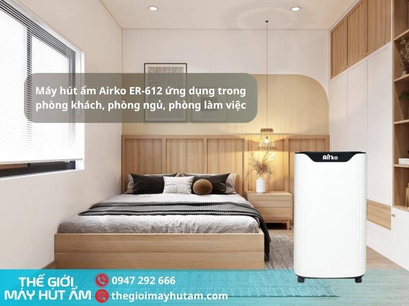 Ứng dụng của máy hút ẩm Airko ER-612