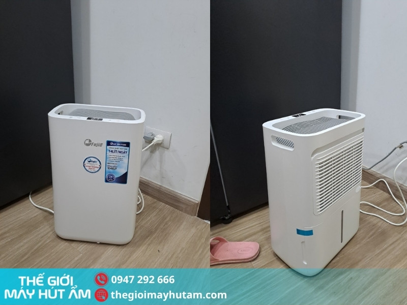 Máy hút ẩm FujiE HM-914EC (14L/Ngày) 4 Thiết kế của máy hút ẩm FujiE HM-914EC