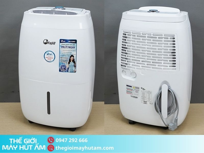 Thiết kế của máy hút ẩm FujiE HM-920EC