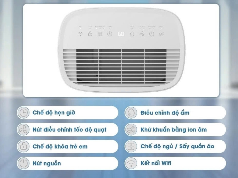 Đại lý phân phối máy hút ẩm Kosmen KM-25N chính hãng