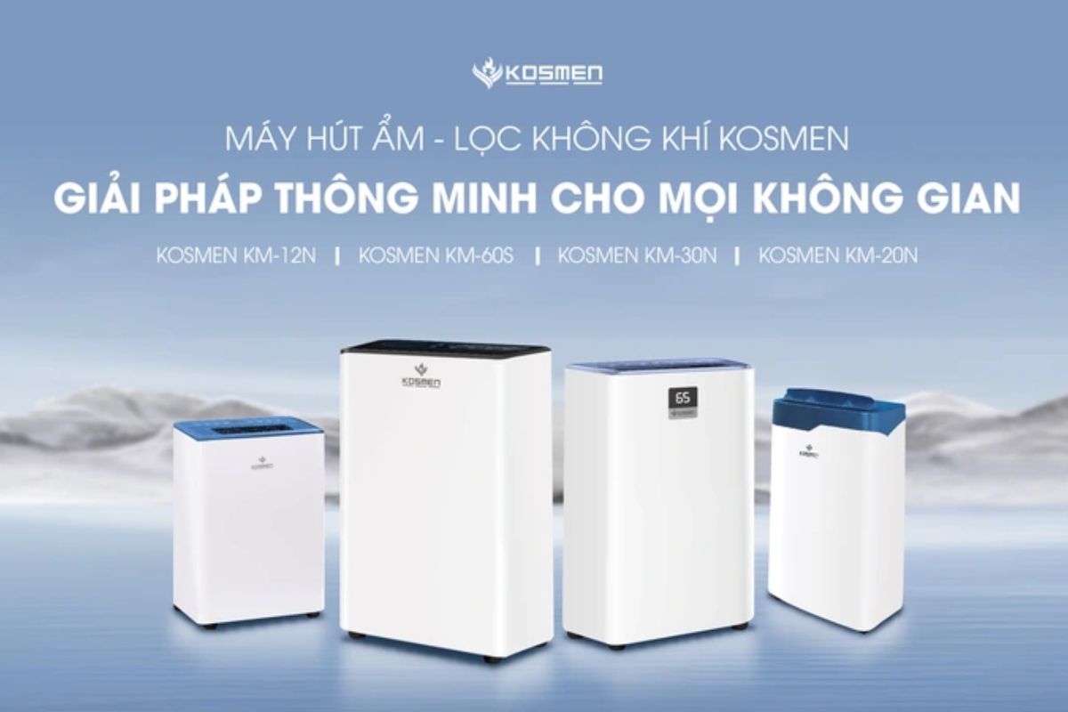 Máy hút ẩm Kosmen của nước nào?