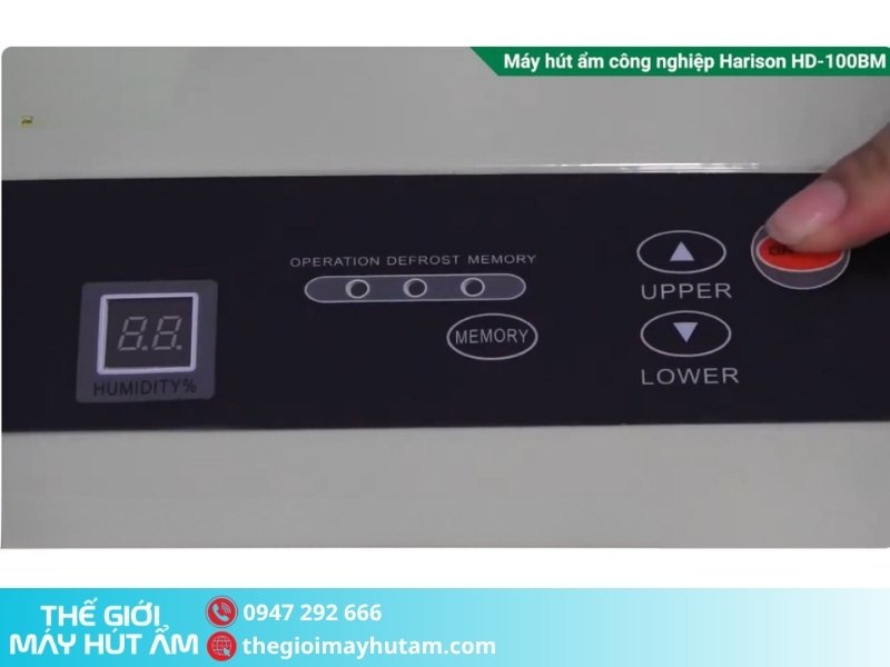 Hướng dẫn sử dụng máy hút ẩm Harison HD-100BM 2 Hướng dẫn sử dụng máy hút ẩm Harison HD-100BM