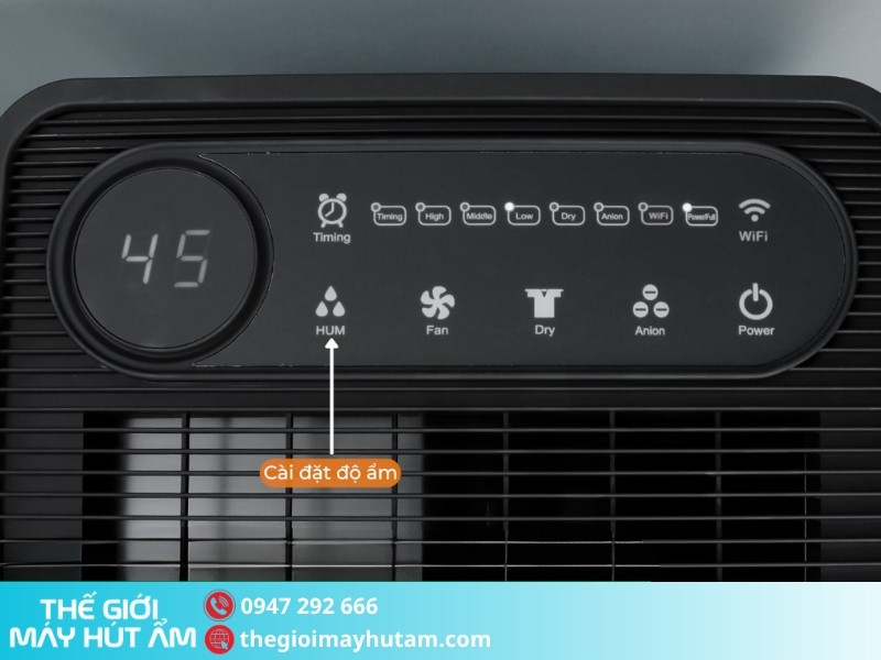 Hướng dẫn sử dụng máy hút ẩm Kosmen KM-60S
