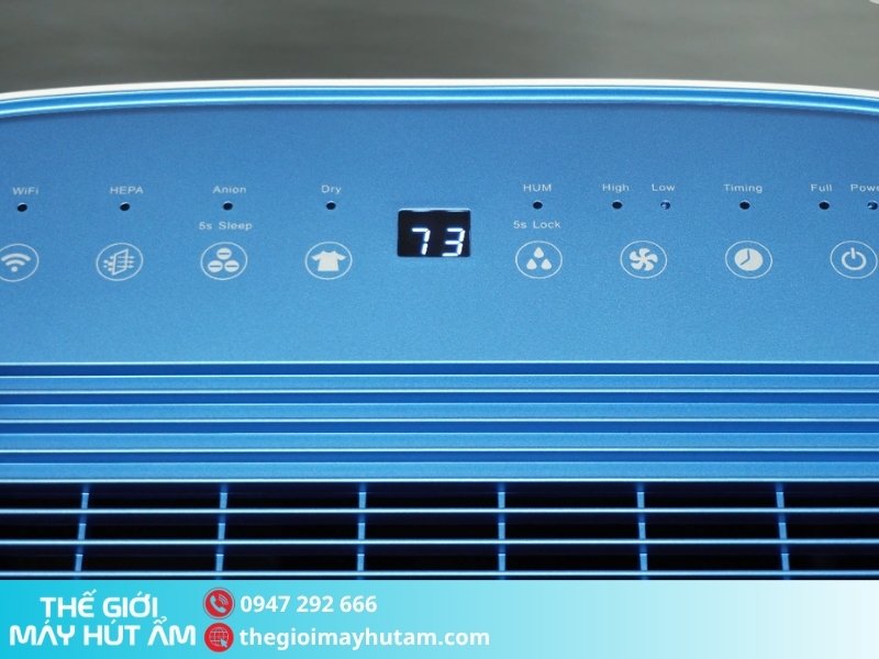 Bảng điều khiển máy hút ẩm Kosmen KM-30N